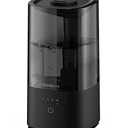 ROSEKM Humidifiers for Bedroom, 2.0L Cool Mist Humidifier for Home Plant and Baby Nursery, Quiet Ultrasonic Humidifier with 360° Nozzle, Auto Shut-Off, Filterless, Black