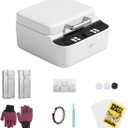 HTVRONT Phone Case Heat Press Machine Compatible with iPhone & Android - Vacuum Heat Press H17 for Phone Cases- Sublimation Press for Custom Phone Case, Badges, Coasters, Includes Film & Fixture