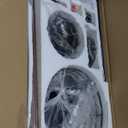 Fanbulous 1 Pack Farmhouse 60 Inch Ceiling Fans with Lights, Black Industrial Caged Ceiling Fans for Bedroom Living Room, Double-Sided 5 Blades Rustic Ceiling Fan-Black