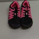 Weweya Barefoot Shoes for Women Minimalist Running Cross Training Shoe (7, Black Hot Pink)