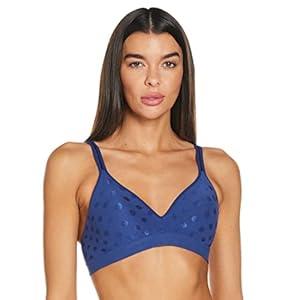 Hanes Women's Perfect Coverage Wireless Seamless T-Shirt Bra, ComfortFlex Fit, Smart Sizes  S
