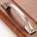 BEROSSA 10 Pack Brushed Nickel Cabinet Pulls 3 Inch Satin Nickel Cabinet Handles Nickel Hardware for Kitchen Cabinets 8222 Drawers Bedroom Dresser Bathroom Vanity Cupboard