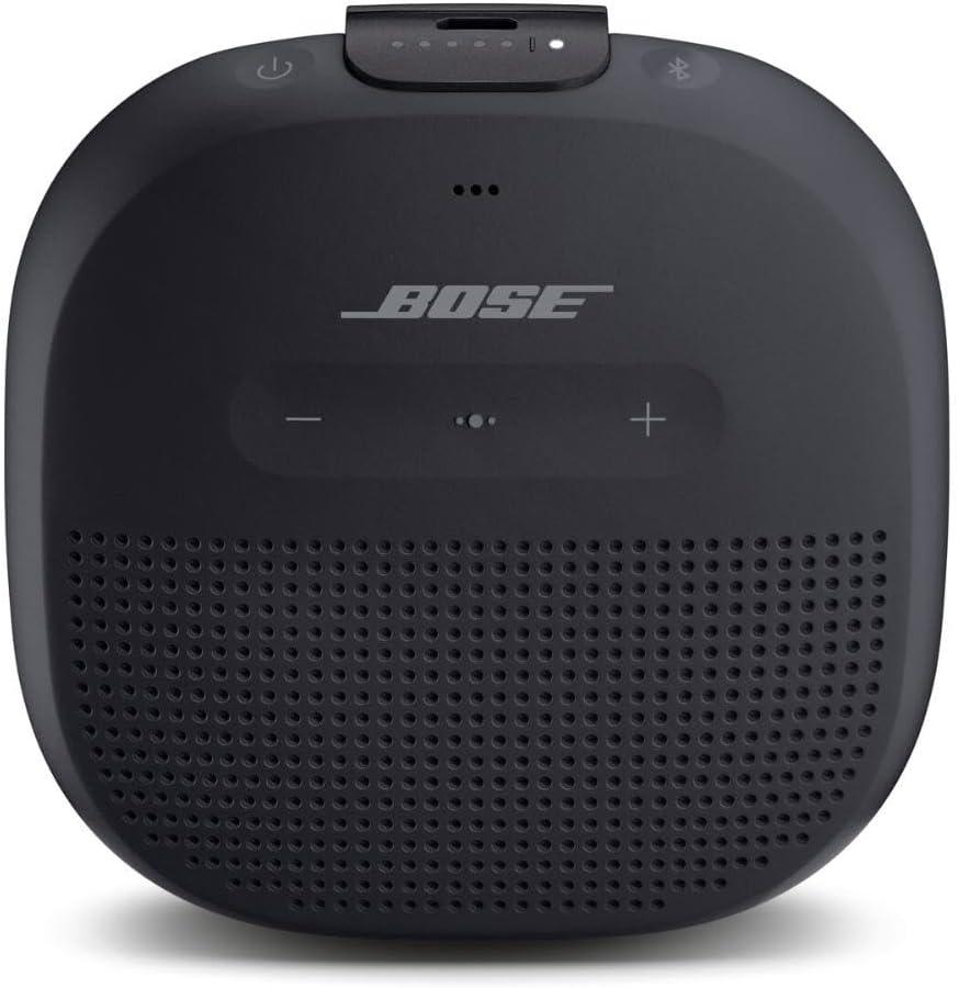 Bose SoundLink Micro Bluetooth Speaker: Small Portable Waterproof Speaker with Microphone, Black Bose SoundLink Micro Bluetooth Speaker: Small Portable Waterproof Speaker with Microphone, Black
