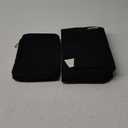 ZTUJO Purse Organizer Insert, Felt Bag Organizer with Metal Zipper, Handbag & Tote Shaper, For Speedy Neverfull Tote, 7 Sizes (Mini, Black)