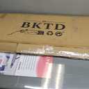 Extra-Wide Ironing Board  48"18" Large Surface (57" w/Iron Rest)  Built-in Clothes Rack, Hanger & Cord Holder  Heat-Resistant Cover  Heavy-Duty, No Wobble  Adjustable Height  Black Grey.