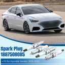 18875-08085 Spark Plug Fit for Hyundai Sonata 2020-2021 Fit for Kia K5 2021 1.6L L4 Engine, Replace 1887508085
