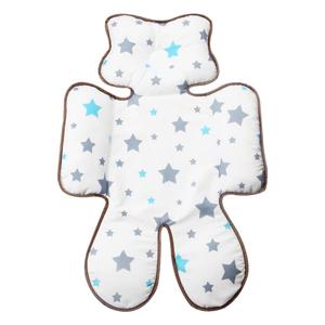 KAKIBLIN Toddler Head Body Support Pillow, Baby Seat Pad for Car Seat Stroller (Gray Star)