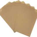 Quotidian Brown Flat Medium Kraft Paper Bags 5" x 7" (13 x 17.8cm) Pack of 100 - Merchandise Crafts Birthday Christmas Journals