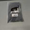 SUKRI Short Black Straight Wig with Bangs Black Wigs for Women Bob Shoulder Length Wigs Heat Resistant Fiber Synthetic Hair Wigs Hair Replacement Natural Looking(12INCH)