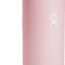 Hydro Flask Water Bottle - Insulated Stainless Steel - Straw Lid, Non Spill, Leakproof 24 Oz Trillium Pink