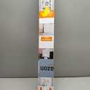 Retractable Baby Gates, Mesh Dog Gate for Doorways, 33.6" Tall, Expands to 55" Wide,Pet Safety Essential Fit for Baseboards, Wide Toddlers Gates for Hallways, Indoor & Outdoor,Grey (Gray)