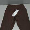 CRZ YOGA Butterluxe Workout Leggings Pockets 25'' - High Waisted Gym Womens Yoga Pants Buttery Soft (Medium, Hot Fudge Brown)