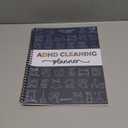 ADHD Cleaning Planner - Cleaning Schedule and Checklist Organizer for Adults and Teens - Daily, Weekly & Monthly Household Cleaning Checklist for ADHD Minds - Stress-Free Housework