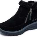 Skechers Women's Easy Going Cool Zip, Black, Size 8