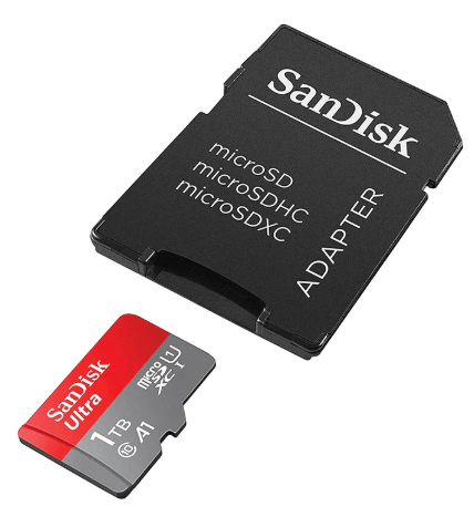SanDisk  Ultra microSDXC UHS-I Memory Card with Adapter - Up to 150MB/s, C10, U1, Full HD, A1, MicroSD Card - SDSQUAC-256G-GN6MA
