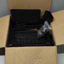 Adoymiro 3Tier Over Sink Dish Draining Rack, Adjustable Width and Height, with Phone Holder, Cup Holder, Knife and Chopstick Holder, Cutting Board Rack, SpaceSaving Rack