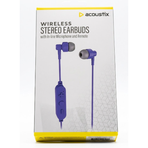 Acoustix Wireless Stereo Earbuds Headphones
