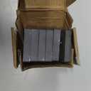 Ferrite Blocks Ceramic Magnets 1 7/8" x 7/8" x 3/8" Rectangular Magnets, Grade 8 - for Crafts, Science and Hobbies - 12 Pieces