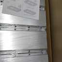 Land Guard 12x4x1ft Galvanized Raised Garden Bed Kit for Vegetables 2 Pack, Galvanized Super Large Metal Planter Raised Garden Boxes Outdoor, 12x4x1ft 2-Pack