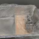 Stainless Steel Litter Box with Lid, Enclosed Metal with High Sides, Large Cat Litter Box, Dog-Proof, Odor Control, Easy to Clean,Durable with Round Edge (Frontal Opening) (Front Entry23.6" x 15.7" x 15.7")