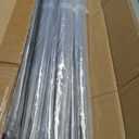 Saintrygo 20 Pack Clear Umbrellas Bulk,Windproof Waterproof Stick Wedding Umbrellas with J Hook Handle for Outdoor Events