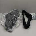 Amazon Basics Slim, Velvet, Non-Slip Suit Clothes Hangers, Pack of 50, Black