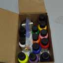 Leather Vinyl Repair Kit, 12 Colors Acrylic Leather Paint for Shoes, Sneakers, Leather Furniture, Bags, Car Seat, Wallets Leather Scratch Tear Repair Leather Care Set