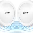 Wireless Bridge CPE609P, 1000Mbps Point to Point WiFi Bridge Outdoor, 5KM WiFi Internet Bridge Kit, 5.8G PtP PtMP Wireless CPE with 2 Gigabit LAN Ports,14dBi Antenna, IP65 Weatherproof, Plug & Play