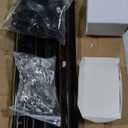 Airdown Wood TV Stand with LED Lights, 39 Inch Modern Entertainment Center for Gaming, Living Room, Bedroom, TV Console with Storage Cabinet for TV Up to 43 Inch