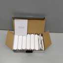 EZVALO 6 Pack Motion Sensor Night Lights, Sync LED Stair Lights Indoor, 1500mAh Rechargeable, Magnetic & Dimmable, 3000K Soft White, Portable Nightlight for Hallway, Stairs, Bathroom, Bedroom