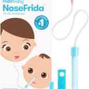 Frida Baby NoseFrida SnotSucker for Baby, Nasal Aspirator for Baby, Nose Sucker Nasal Aspirator for Allergy Relief + Congestion Relief, FSA/HSA Eligible (5 Piece Set)