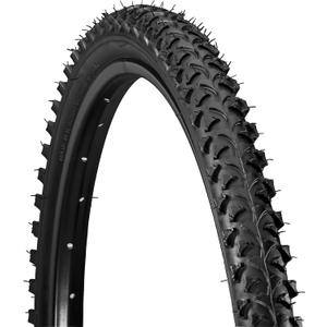 Schwinn Replacement Bike Tire, 26" x 1.95" Mountain Bike Tire, High Traction Tread, Steel Bead Construction, Fits Internal Rim Widths 19mm-29mm, PSI Range 40 to 65