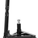 VEVOR Trailer Dolly, 3500lbs Tongue Weight Capacity, 18 inch and 22 inch Height Adjustable Trailer Dolly, with 2 inch Hitch Ball, Adjustable Handle Length, 8-inch Swivel Wheels, for Moving RV Trailer