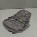 OWENIE Furman Sheer Curtains 84 inches Long for Bedroom Living Room 2 Panels Set, Light Filtering Window Curtains, Semi Transparent Voile Top Dual Rod Pocket, Grey, 40Wx84L inch, Total 84 Inches Width (Charcoal Gray)