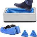 DASZERX Automatic Shoe Cover Dispenser Machine with 200pcs Disposable Shoe Covers - Non Slip, User-Friendly and Reliable Shoe Cover Machine in Used At home, office, hospital to Protect the Floor