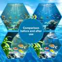 U-V Aquarium Clean Light Algae Removal LED Light Waterproof for Fish Tank Pond Aquarium (11W)