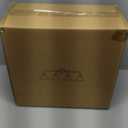 pasentel 34" Farmhouse Large Vanity Light, 4-Light Bathroom Lighting Fixtures Over Mirror, White Modern Rustic Industrial Indoor Wall Sconce Lighting for Bathroom, Cabinet, Mirror