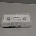 Ice Cube Tray 5 Pack, Stackable Silicone Ice Cube Trays with Lid Easy Release Reusable Ice Tray, BPA-Free Rectangular Ice Cube Mold Set for Cocktails, Coffee, Whiskey & Drinks, Black