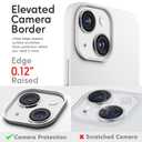 IceSword Compatible with iPhone 16 Case White, Silicone Phone Case Cover Slim Thin Protective, Soft Neutral Premium Gel Anti Scratch Men Women Minimalist [Shockproof] 6.1 inch iP16 - White