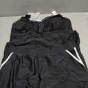 Talisea Women 2 Piece Tankini Swimsuit with Pockets Boy Shorts Modest Bathing Suit Tummy Control Tank Top (Black, XXL)