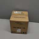 Aspen Creative 58302A, Drum Uno Lamp Shade, Off White, 8" Top x 8" Bottom x 8" Height, Slip UNO 36mm