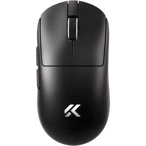 MCHOSE A7 V2 Ultra Wireless Gaming Mouse, 59g Ultra-Lightweight with PAW3950TI Custom Sensor up to 42K DPI, Wired/Wireless Dual 8K Polling Rate, 130 Hour Battery Life & Tri-Mode Connectivity - Black
