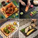 Dishwasher Safe Wood Cutting Boards for Kitchen, Wood Cutting Board Set of 3, Double Sided, 0.39 Thick Chopping Board Set with Handle, Wooden Cutting Boards for Meat, Vegetable, Fruit