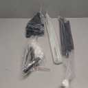 Indestructible Heated Cat House for Outside Winter, 100% Waterproof, Safe Escape Door, Insulated Outdoor Cat Shelter with Heater for Feral Barn Cat Kitty (Forest Green, 13"x17"x18")