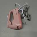 Hand Mixer Electric, Ultra Power Kitchen Hand Mixer With 7-Speed & 5 Stainless Steel Accessories for Whipping Dough, Cream, Cake, Dishwasher Safe, Pink