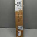 No Drill Cordless Vinyl Mini Blinds,White,25.5" W x 64" H