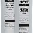 GE FQSVN Under Sink Water Filter | Replacement for Water Filtration System | Easy Install | Reduces Sediment, Rust & Other Impurities from Water | Replace Every 6 Months for Best Results | 1 Filter (2 Count (Pack of 1))