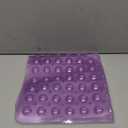 Anti-Slip Bathtub Shower mat, 20.820.8Approximately 5353cm inch Soft Oversized Machine Washable Non-Slip Bathtub mat with Drainage Holes, Bathroom Floor Suction Cup.1- Clear Purple