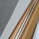 Ivilon Drapery Window Curtain Rod - End Cap Style Design 1 Inch Pole. 72 to 144 Inch Color Warm Gold