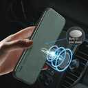 Kepuch Silklike Case for Redmi 10/Redmi Note 11 4G 2021 - Cover Bumper Built-in Metal Plate for Redmi 10/Redmi Note 11 4G 2021 - Green